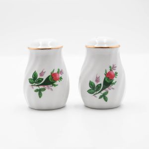 Vintage Rose Set of 2 Salt & Pepper Set
