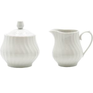 Imperial White Set of 2 Sugar & Creamer Set