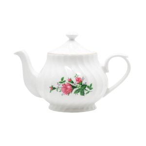 Vintage Rose 37-Ounce Teapot